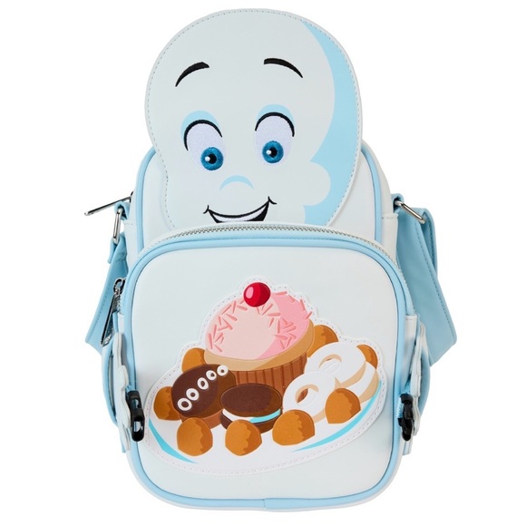 Casper The Friendly Ghost Loungefly. Glow in the dark, & detachable coin purse. - Picture 4 of 5